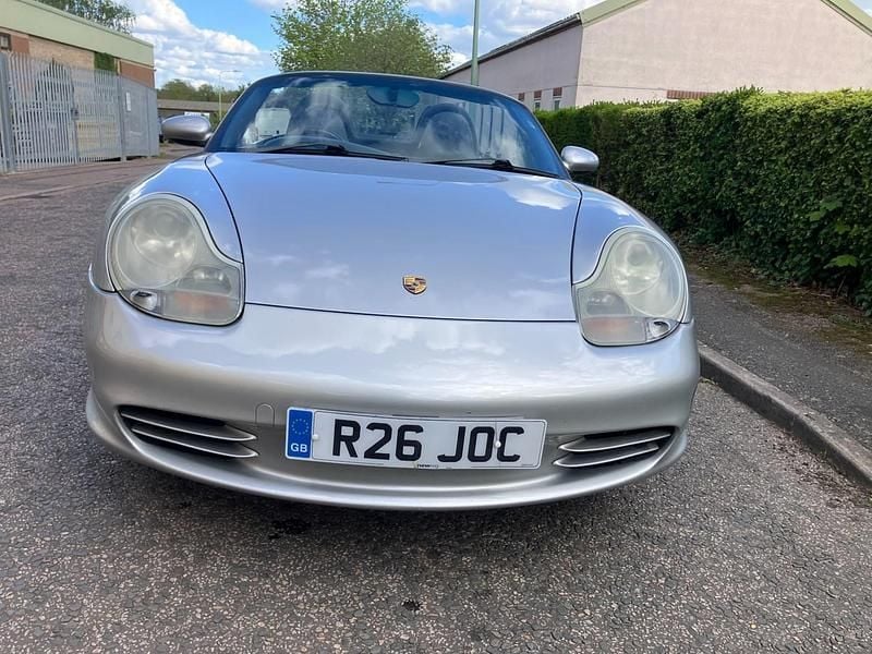 Used Porsche 986 Boxster 228 HP (167 kW) 2002 Silver Cabriolet