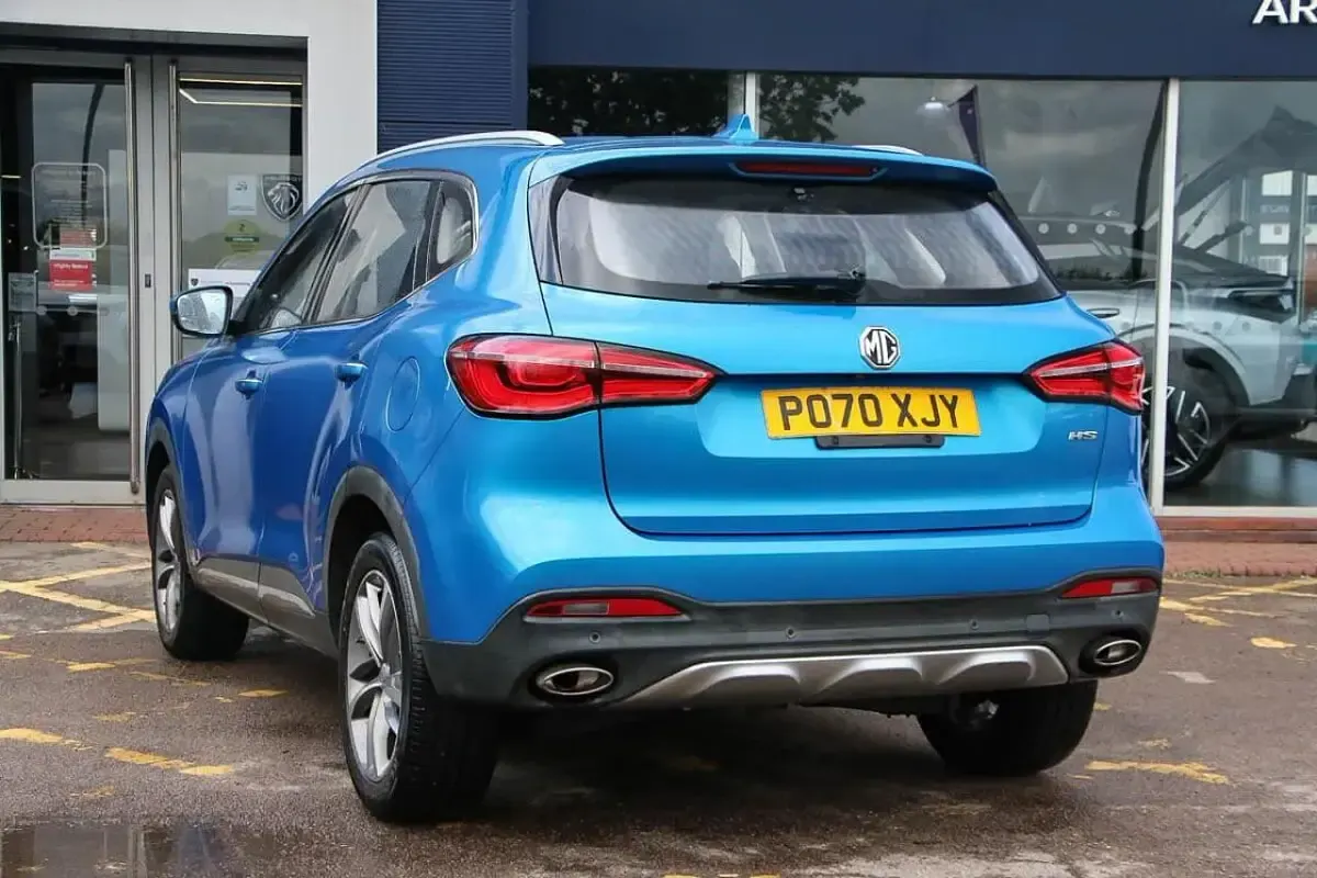 Used MG HS Excite 162 HP (119 kW) 2021 Blue SUV