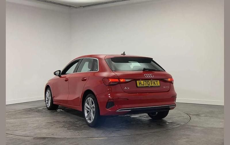 Used Audi A3 Sport 148 HP (108 kW) 2020 Red Hatchback