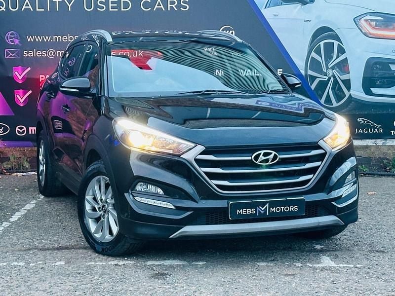 Black Used 2017 Hyundai Tucson SE SUV | £7,750 (Fair price) - Image 1/3