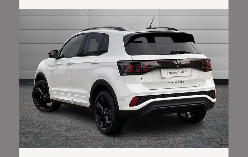 Used VW T-Cross Black Edition 115 HP (84 kW) 2025 Pure white SUV