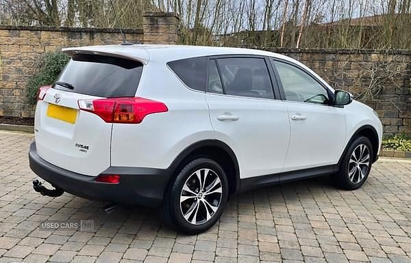 Begagnad Toyota RAV4 124 HK (91 kW) 2014 Vit SUV