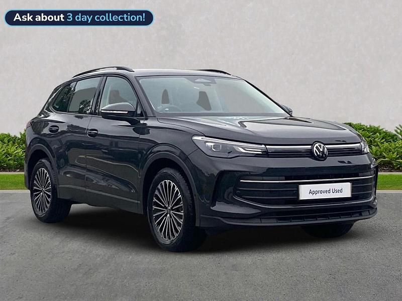 Grey New 2025 VW Tiguan Life SUV | £33,499 (Super price) - Image 1/4
