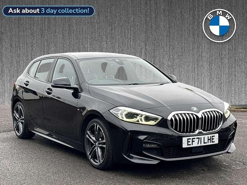 Black Used 2022 BMW 118 M Sport Hatchback | £17,399 (Good price) - Image 1/4