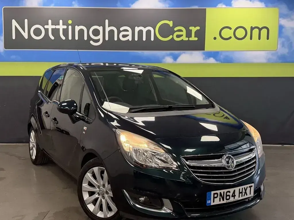 Used Vauxhall Meriva 140 HP (102 kW) 2014 Green MPV
