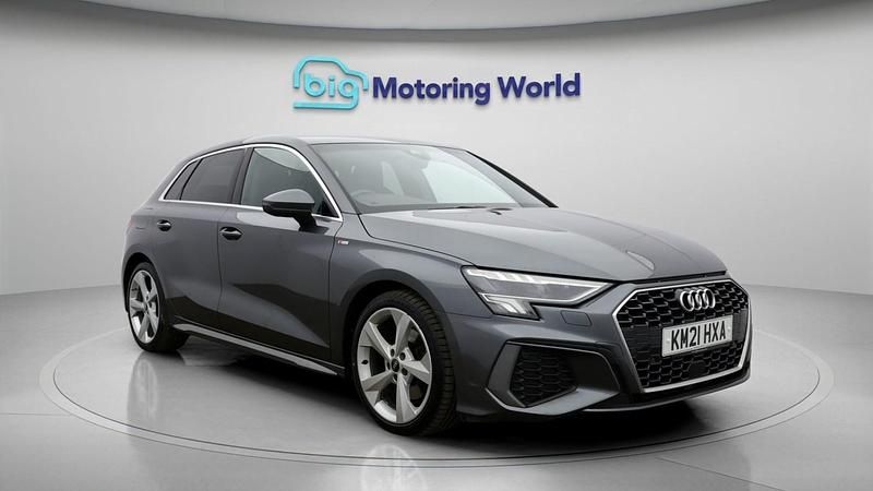 Used Audi A3 Sportback S-Line 150 HP (110 kW) 2021 Grey Hatchback