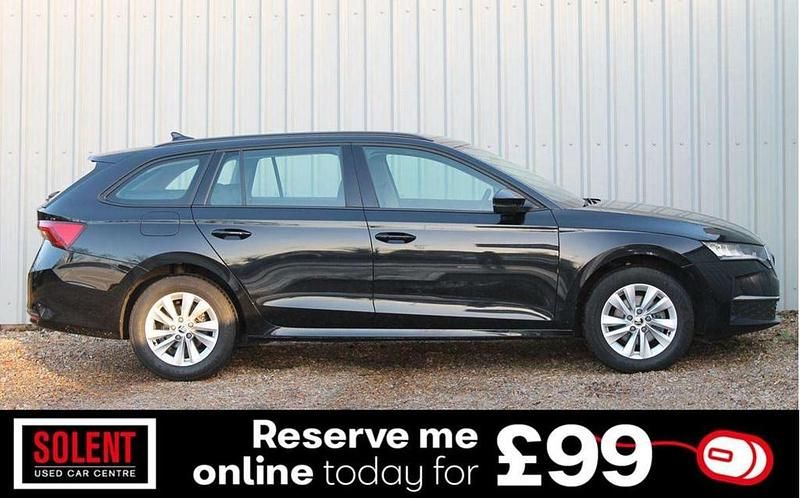 Used Skoda Octavia SE Technology 113 HP (83 kW) 2024 Black Estate