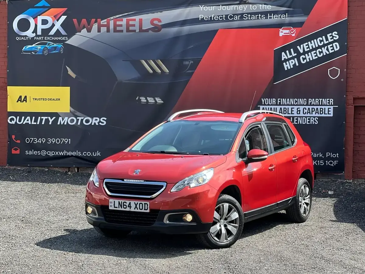 Used Peugeot 2008 Active 120 HP (88 kW) 2014 Red SUV