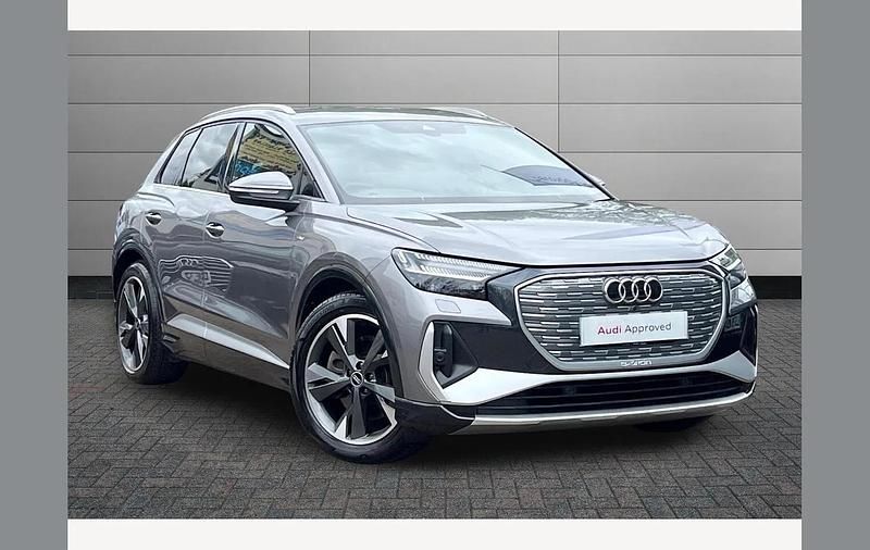 Used Audi Q4 e-tron S-Line 219 kW (299 HP) 2022 Grey SUV