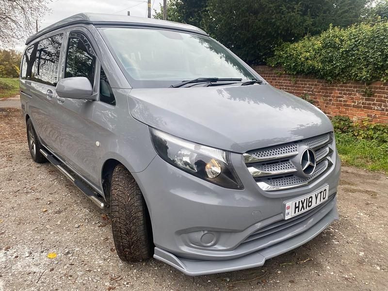 White Used 2018 Mercedes Vito Van | £27,995 - Image 1/4