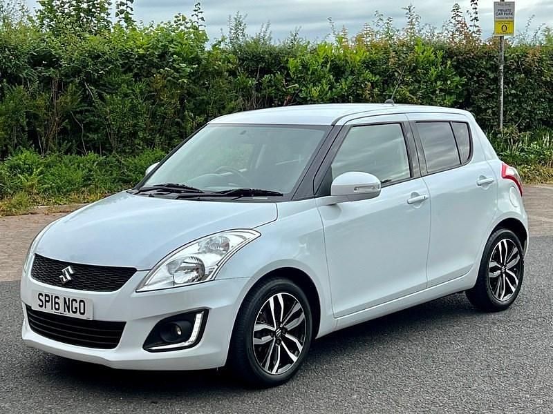 White Used 2016 Suzuki Swift SZ4 Hatchback | £9,995 (Expensive) - Image 1/3