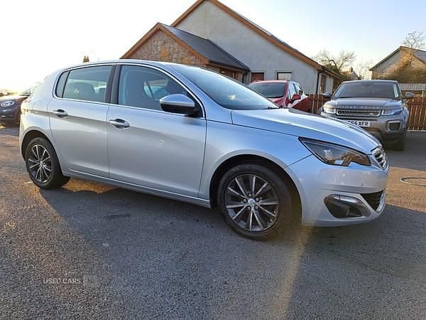 Silver Used 2017 Peugeot 308 Allure Hatchback | £5,750 (Fair price) - Image 1/4