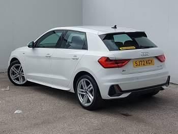 Used Audi A1 S-Line 110 HP (80 kW) 2022 White Hatchback