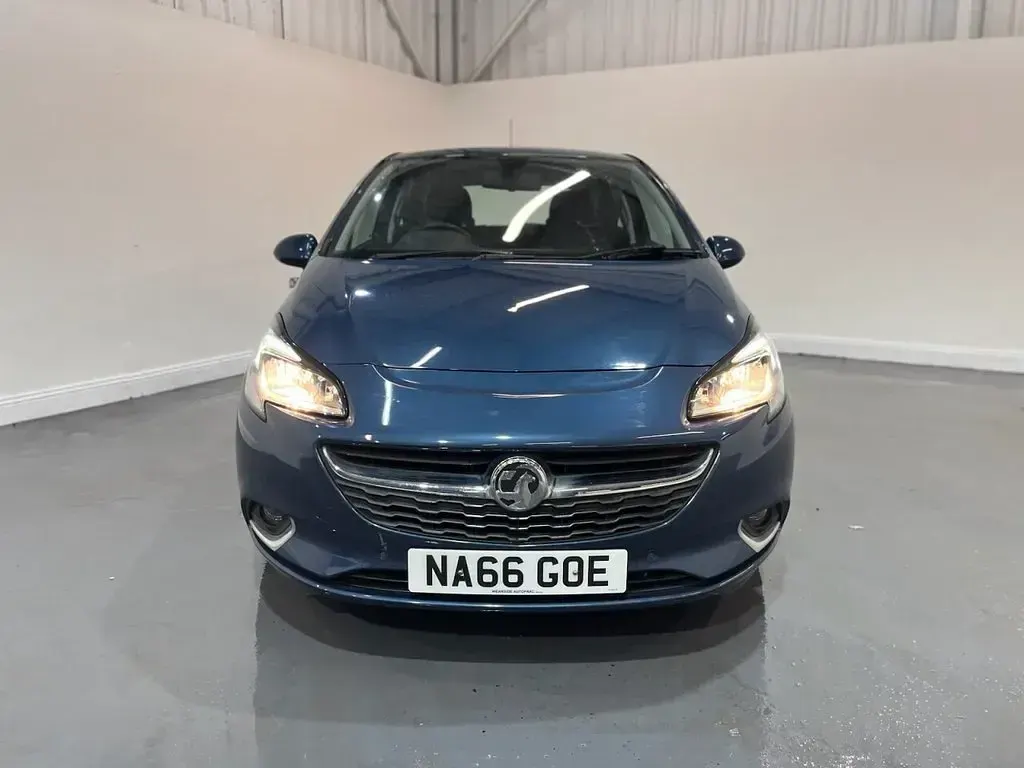 Used Vauxhall Corsa 90 HP (66 kW) 2016 Blue Hatchback