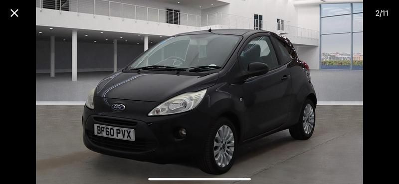 Black Used 2010 Ford Ka Zetec Hatchback | £3,995 (A bit pricey) - Image 1/4