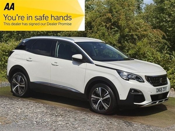White Used 2019 Peugeot 3008 Allure SUV | £10,490 (Fair price) - Image 1/1