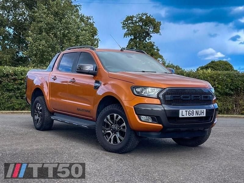 Orange Used 2018 Ford Ranger Wildtrack Pickup | £16,990 (Fair price) - Image 1/4