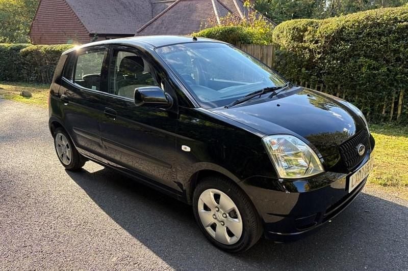 Black Used 2007 Kia Picanto 2 Hatchback | £1,820 (Fair price) - Image 1/1