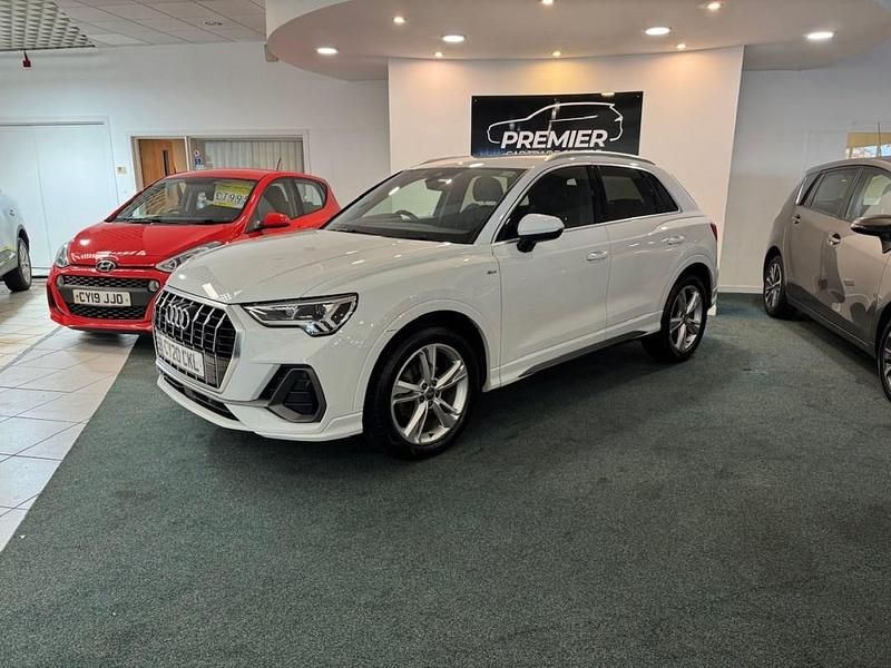 Used Audi Q3 S-Line 150 HP (110 kW) 2020 White SUV