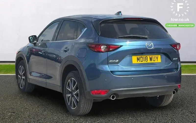 Used Mazda CX-5 Inclusive 150 HP (110 kW) 2018 Blue SUV