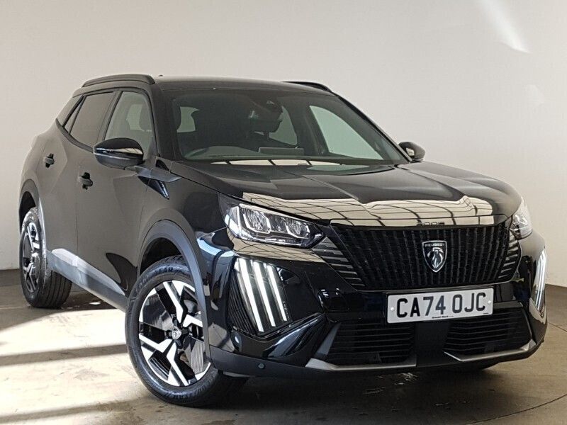 Black Used 2024 Peugeot 2008 Allure SUV | £21,698 (A bit pricey) - Image 1/4