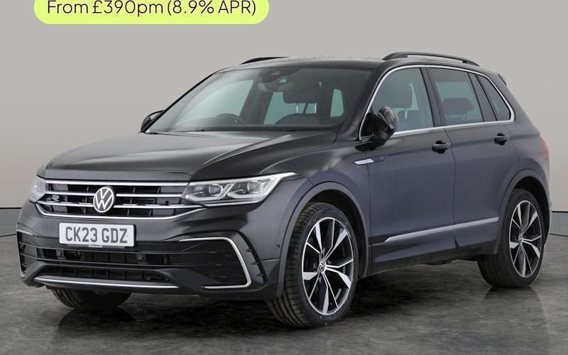 Used VW Tiguan R-line 150 HP (110 kW) 2023 Black SUV