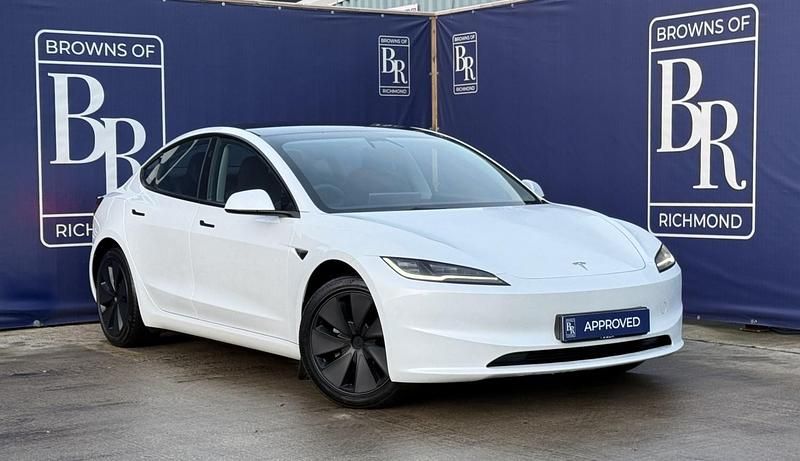 Used Tesla Model 3 Long Range AWD 366 kW (498 HP) 2024 White Sedan