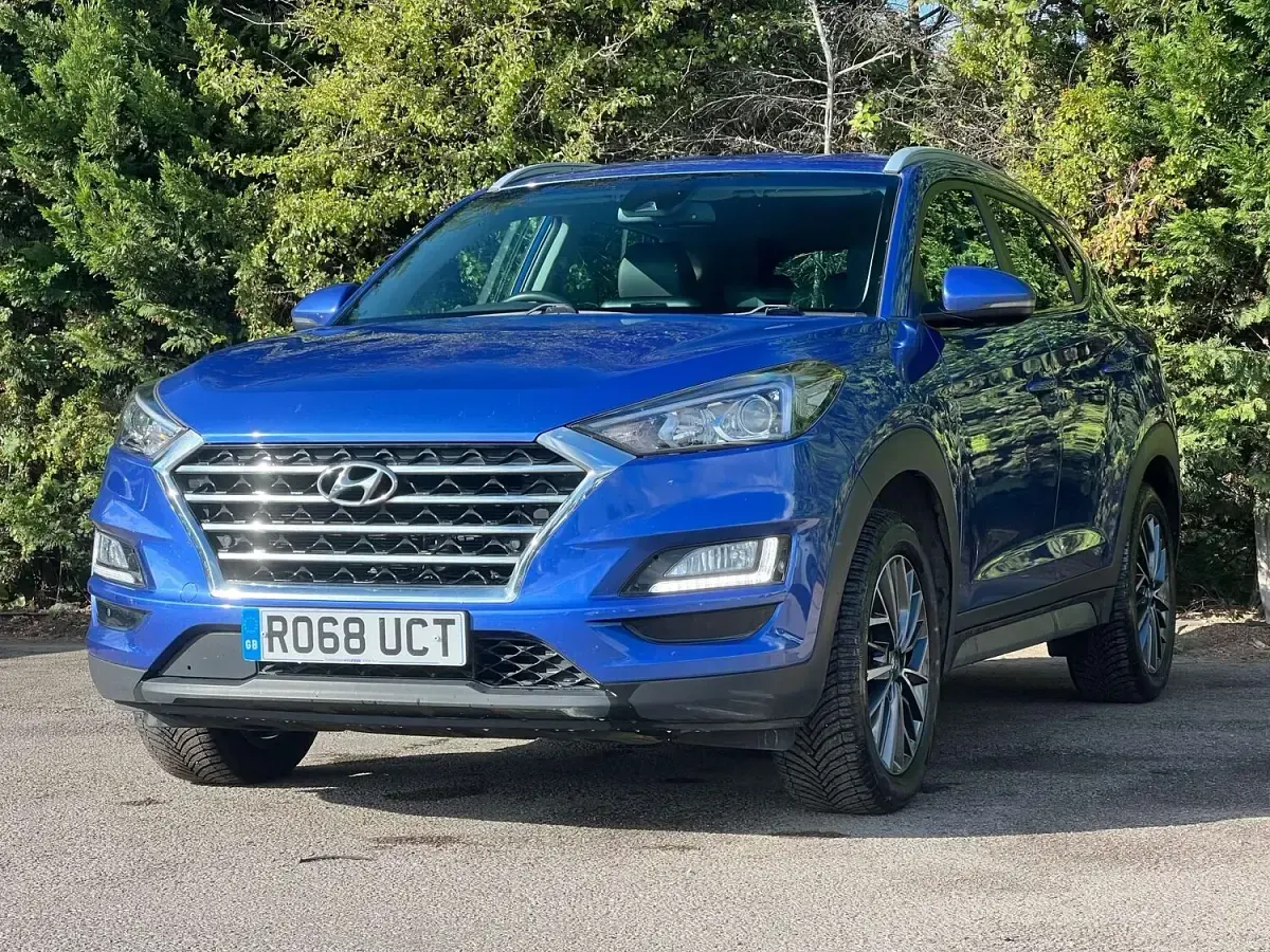 Used Hyundai Tucson Premium 2018 Blue SUV