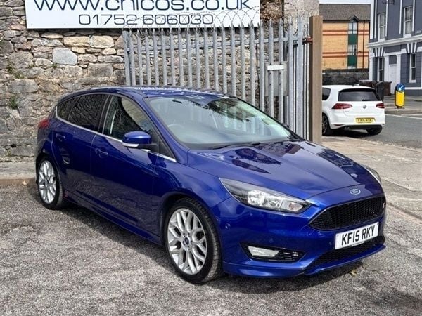 Blue Used 2015 Ford Focus Zetec Hatchback | £7,699 (A bit pricey) - Image 1/1