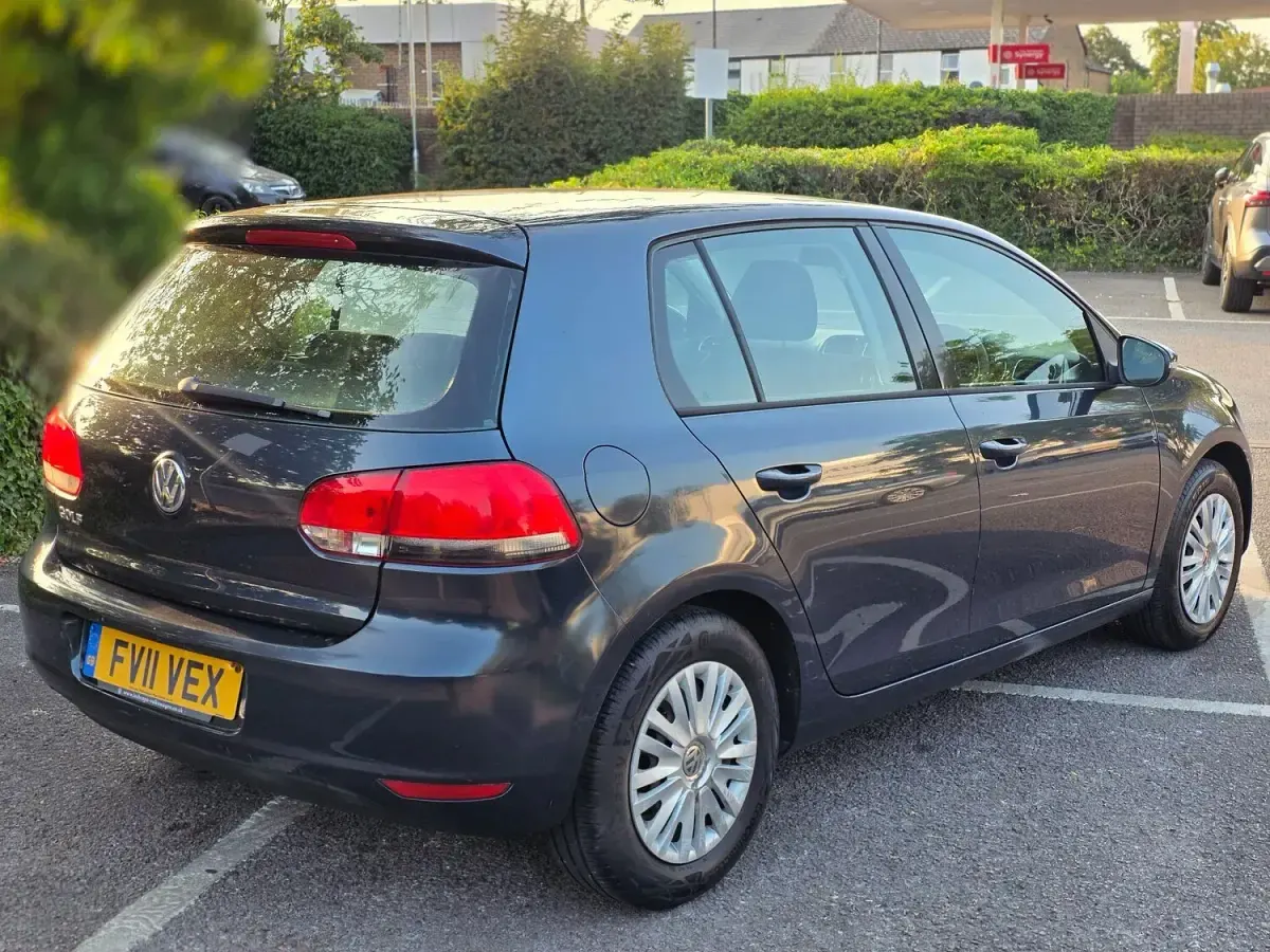 Used VW Golf VI S 85 HP (62 kW) 2011 Blue Hatchback