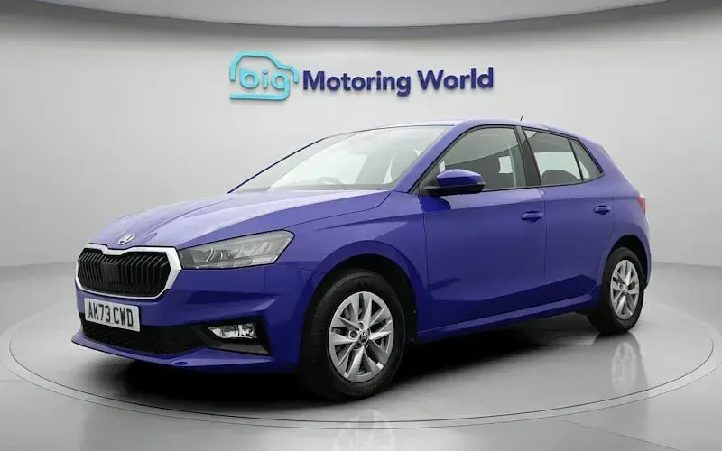 Used Skoda Fabia Comfort 110 HP (80 kW) 2023 Blue Hatchback