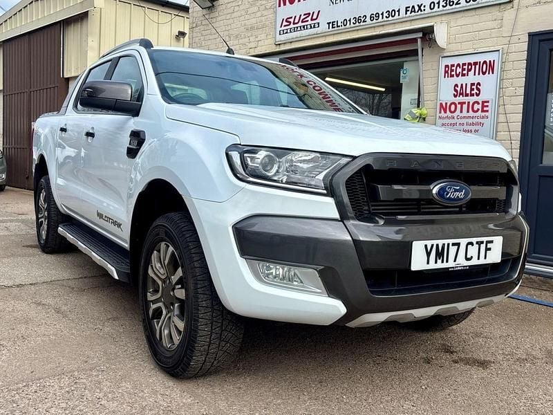 Used Ford Ranger Wildtrack 200 HP (147 kW) 2017 White Pickup