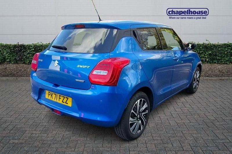 Used Suzuki Swift SZ5 83 HP (61 kW) 2021 Blue Hatchback
