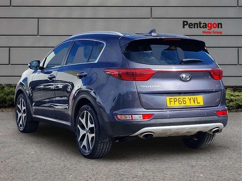 Used Kia Sportage GT-Line 134 HP (98 kW) 2017 Silver SUV