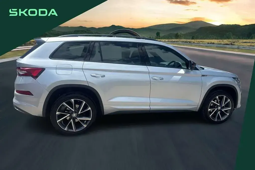 Used Skoda Kodiaq SportLine 150 HP (110 kW) 2023 Silver SUV
