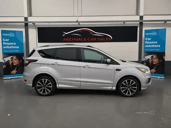 Used Ford Kuga ST-Line 150 HP (110 kW) 2017 Silver SUV