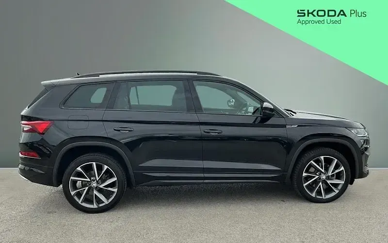 Used Skoda Kodiaq SportLine 150 HP (110 kW) 2023 Black SUV