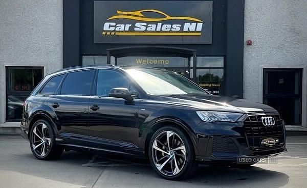 Black Used 2020 Audi Q7 S-Line SUV | £34,900 (A bit pricey) - Image 1/4