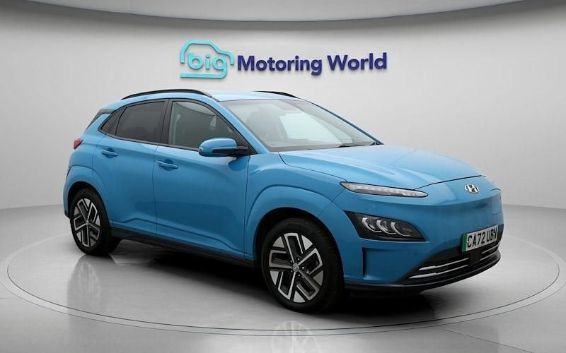 Used Hyundai Kona Premium 100 kW (136 HP) 2022 Blue SUV
