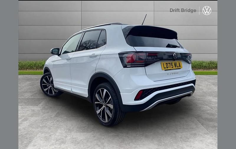 Used VW T-Cross R-line 115 HP (84 kW) 2025 White SUV