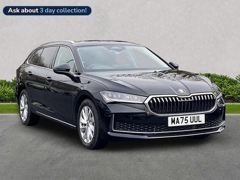 Used Skoda Superb SE Technology 2026 Black Estate