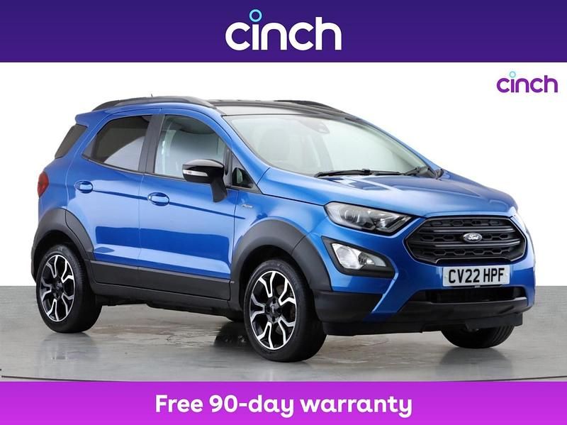 Blue Used 2022 Ford Ecosport Active SUV | £10,999 (Good price) - Image 1/3