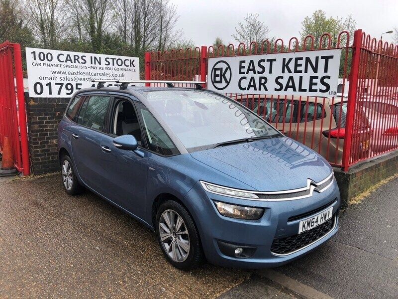 Blue Used 2014 Citroën Grand C4 Picasso Exclusive MPV | £4,495 (A bit pricey) - Image 1/4