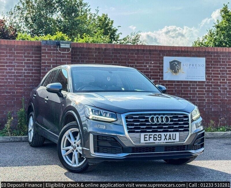 Grey Used 2020 Audi Q2 S-Line SUV | £16,649 (Fair price) - Image 1/2