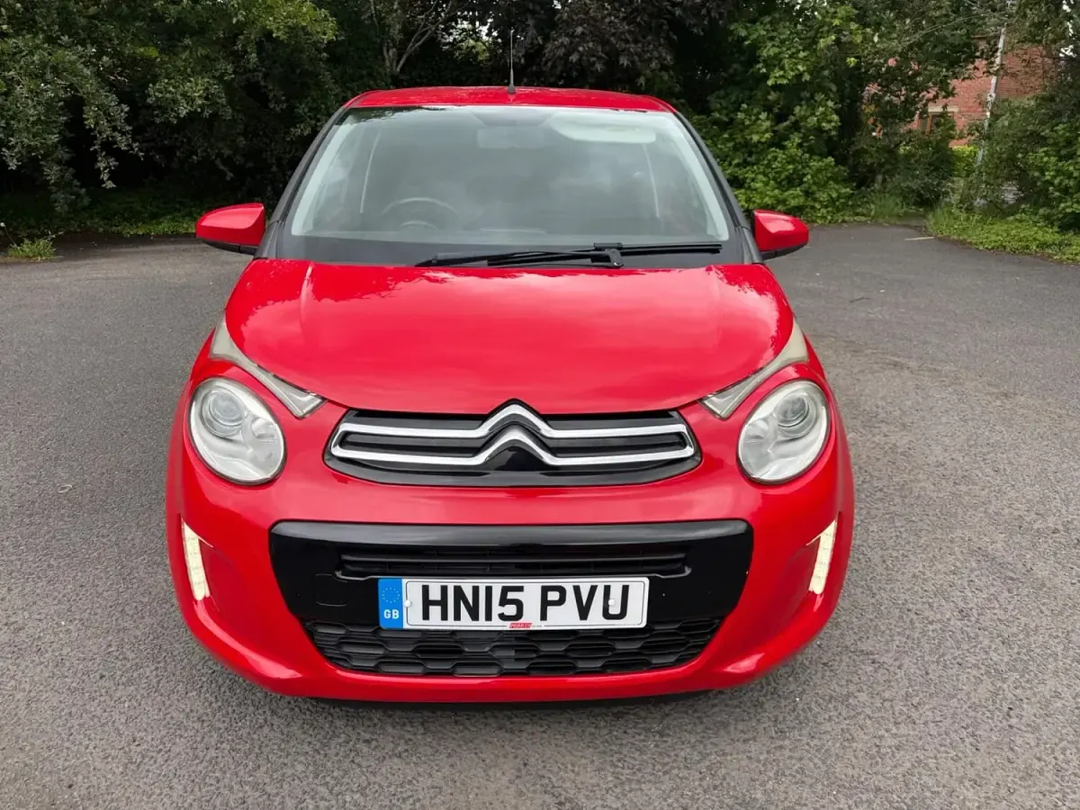Used Citroën C1 Flair 68 HP (50 kW) 2015 Red Hatchback