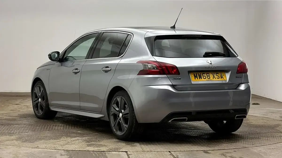 Used Peugeot 308 GT-line 2019 Grey Hatchback