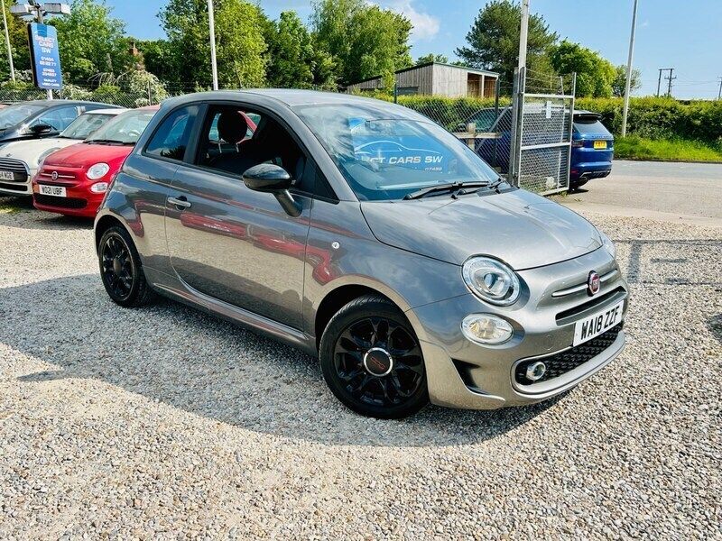 Grey Used 2018 Fiat 500 S Hatchback | £7,995 (A bit pricey) - Image 1/4
