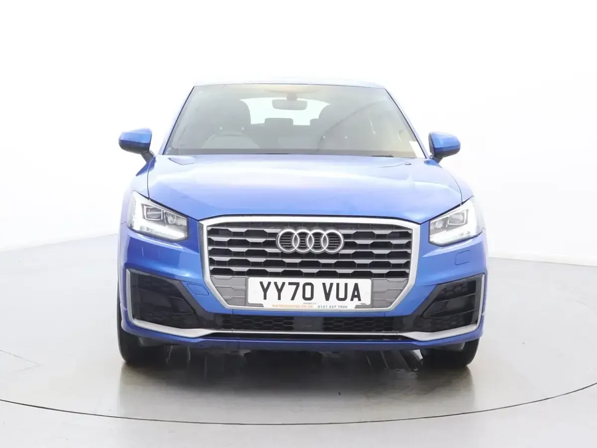 Used Audi Q2 S-Line 150 HP (110 kW) 2020 Blue SUV