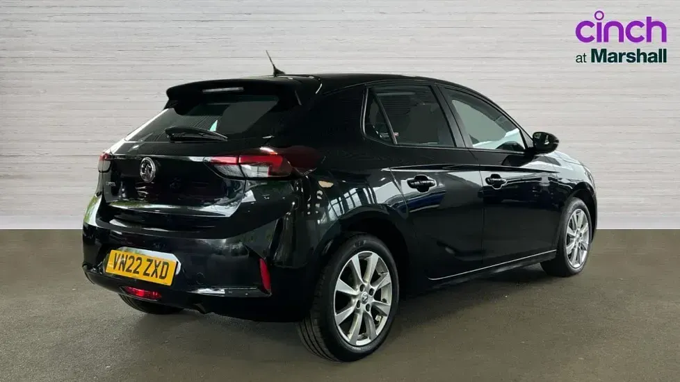 Used Vauxhall Corsa Edition 75 HP (55 kW) 2022 Black Hatchback