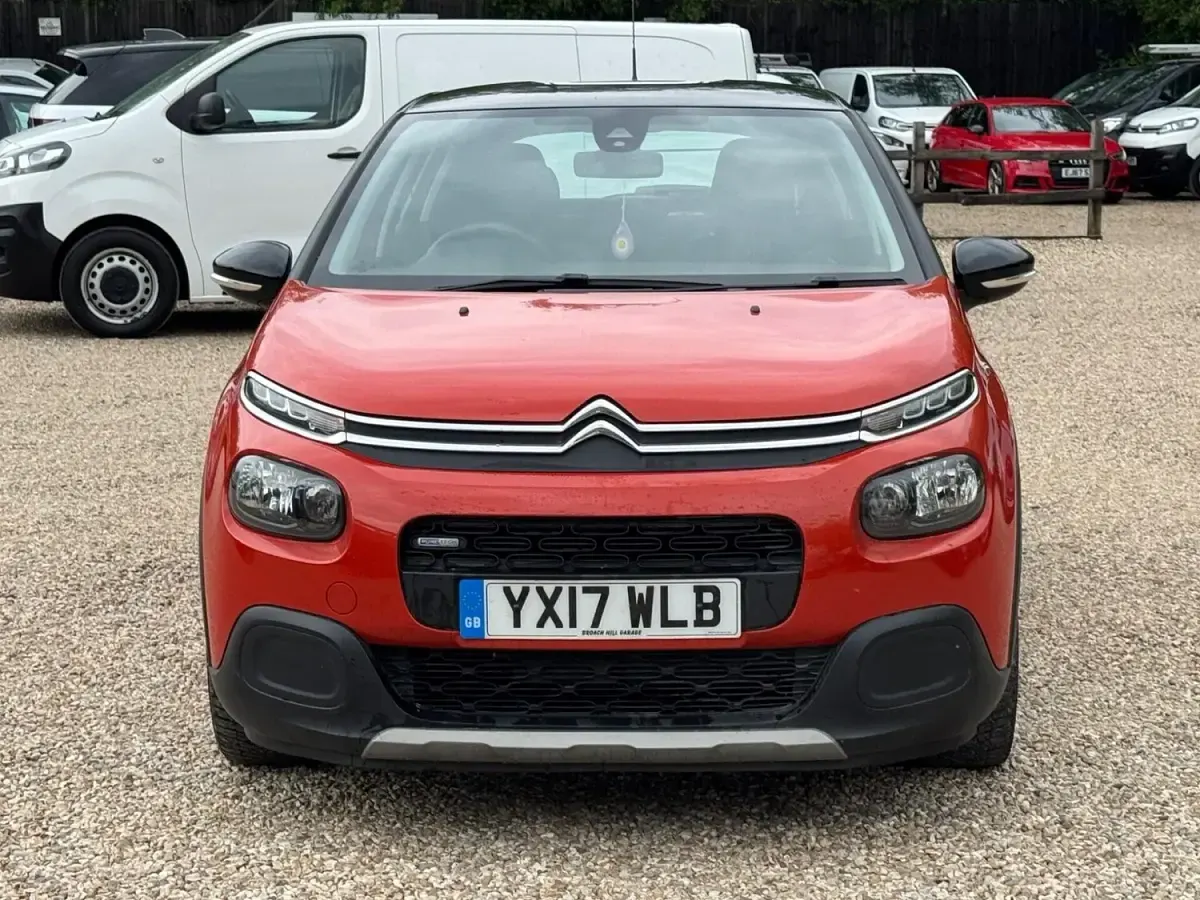 Used Citroën C3 Feel 2017 Orange Hatchback